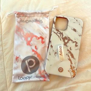 ✨ IPhone 12 Pro Max Loopy Case Rose Gold ✨